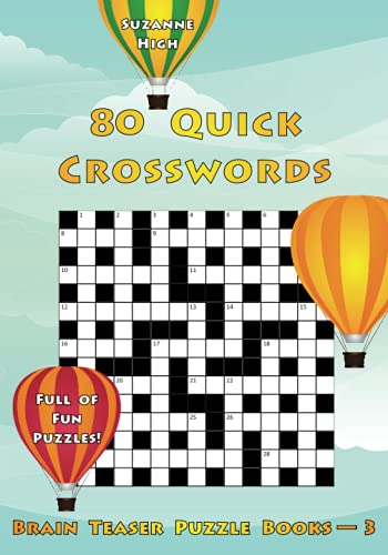 80 Quick Crosswords: Full of Fun Puzzles! (UK Edition)