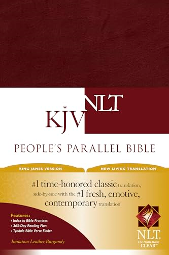 People's Parallel Bible KJV/NLTse Imitation Leather Burgandy