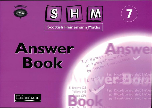 Scottish Heinemann Maths: Year 7 - Answer Book (SHM)