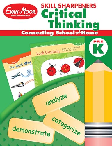 Skill Sharpeners Critical Thinking, Grade Prek (Skill Sharpeners: Critical Thinking)
