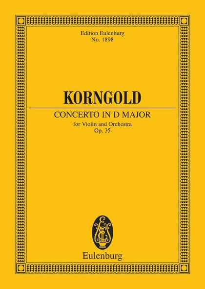 Concerto in D Major, Op. 35: For Violin And Orchestra: Study Score