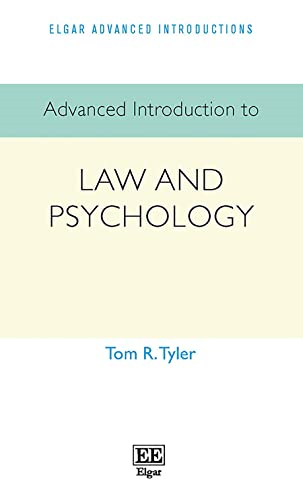 Advanced Introduction to Law and Psychology (Elgar Advanced Introductions series)
