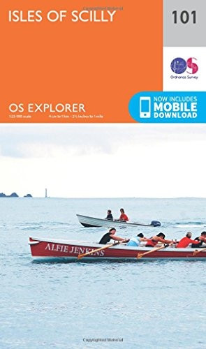 OS Explorer Map (101) Isles of Scilly