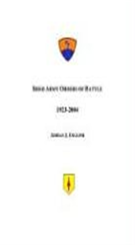 Irish Army Orders of Battle 1923-2004