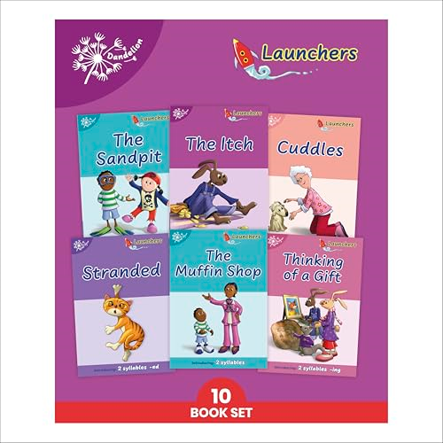 Phonic Books Dandelion Launchers Units 16-20 ('tch' and 've', two-syllable words, suffixes -ed and -ing and 'le'): Decodable books for beginner readers 'tch' and 've', two-syllable words, suffixes -ed and -ing and 'le' (Phonic Books Begi