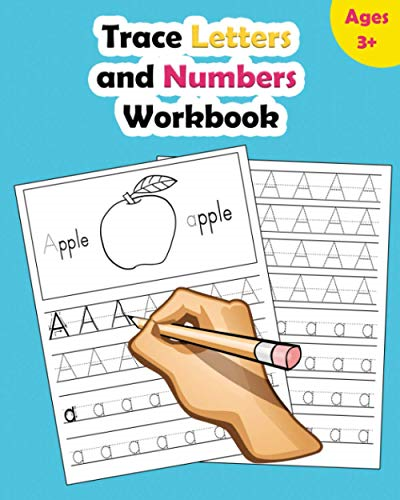 Trace Letters and Numbers  - Workbook: Learn How to  - Write Alphabet Upper and  - Lower Case and Numbers  - (Trace Letters and Numbers  - Workbook)