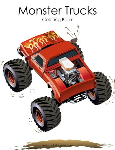 Monster Trucks Coloring Book 1 (Monster Trucks)