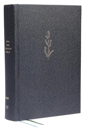NET, Young Women Love God Greatly Bible, Blue Cloth-bound Hardcover, Comfort Print: A SOAP Method Study Bible