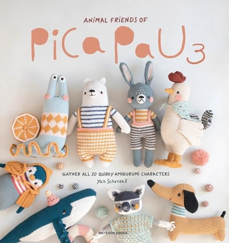 Animal Friends of Pica Pau 3: Gather All 20 Quirky Amigurumi Characters (Animal Friends of Pica Pau)