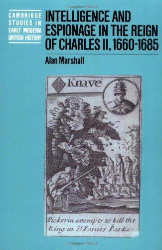Intelligence and Espionage in the Reign of Charles II, 1660-1685