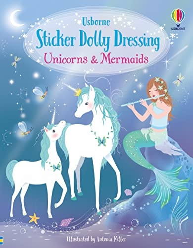 Unicorns and Mermaids (Sticker Dolly Dressing)