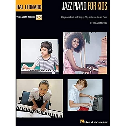 Hal Leonard Jazz Piano for Kids: A Beginner's Guide with Step-by-Step Instruction for Jazz Piano - Method Book