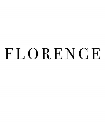 Florence: Decorative stacking book for interior design styling Accessorize your coffee table and book shelves Combine different deco books for a unique look (Cities of the World)