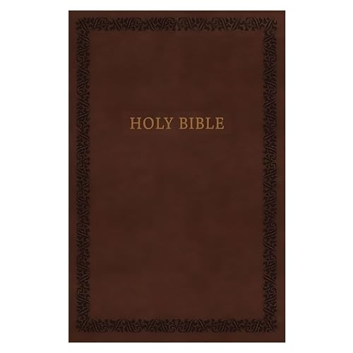 NIV, Holy Bible, Soft Touch Edition, Imitation Leather, Brown, Comfort Print