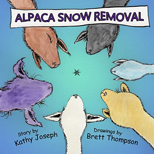 Alpaca Snow Removal (Life with Petie the Alpaca)