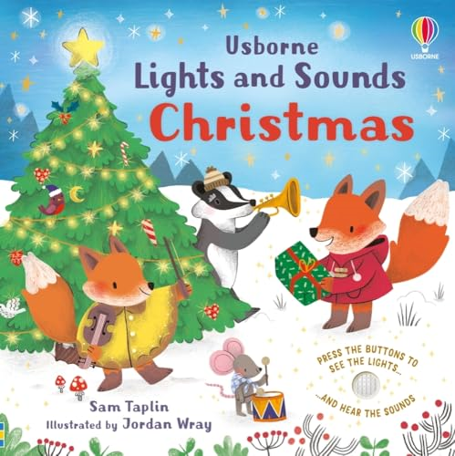 Lights and Sounds Christmas (Sound and Light Books) [Board book]