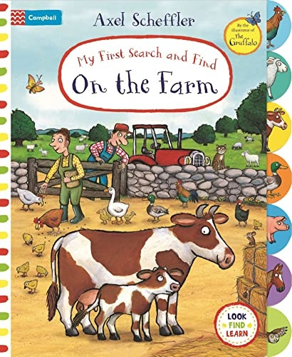 My First Search and Find: On the Farm (Campbell Axel Scheffler) [Board book]