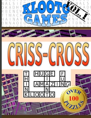 KLOOTO Games CrissCross Volume I (Klooto Games Crisscross)