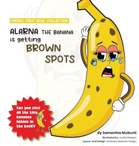 Alarna the banana is getting brown spots (Freaky Fruit Bowl Collection)