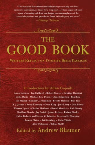 The Good Book: Writers Reflect on Favorite Bible Passages