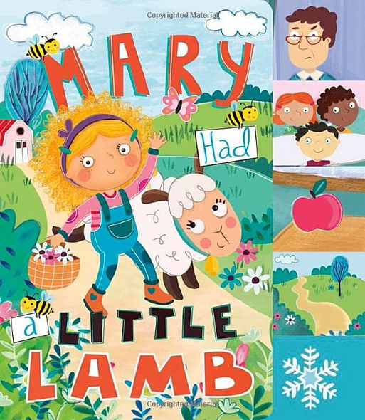 Mary Had a Little Lamb (Nursery Rhyme Board Books) [Board book]