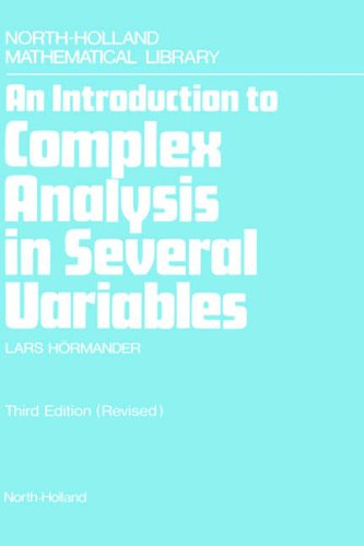 An Introduction To Complex Analysis In Several Variables