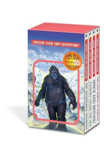 Choose Your Own Adventure 4-Book Set, Volume 1: The Abominable Snowman/Journey Under the Sea/Space and Beyond/The Lost Jewels of Nabooti (Choose Your Own Adventure)