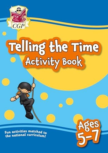 New Telling the Time Activity Book for Ages 5-7
