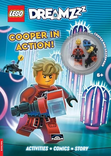 LEGO® DREAMZzz„¢: Cooper in Action (with Cooper LEGO minifigure and grimspawn mini-build) (LEGO® Minifigure Activity)