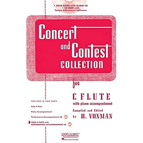 Concert and Contest Collection for C Flute - Book/CD Pack