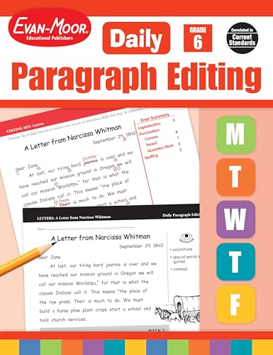 Daily Paragraph Editing, Grade 6