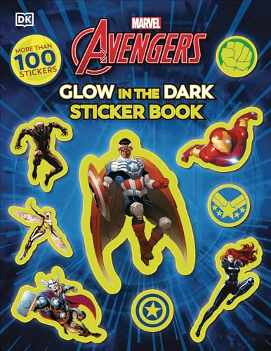 Marvel Avengers Glow in the Dark Sticker Book: With More Than 100 Stickers