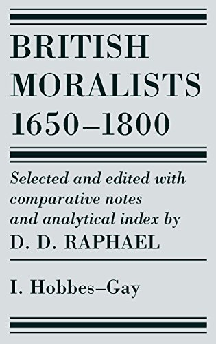 British Moralists: Vol 1