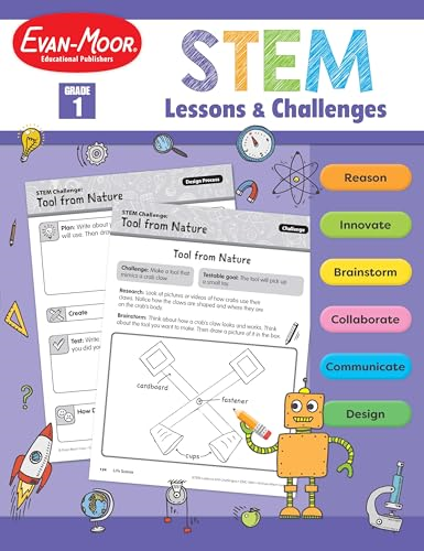 Stem Lessons and Challenges, Grade 1 (Stem Lessons and Challenges)