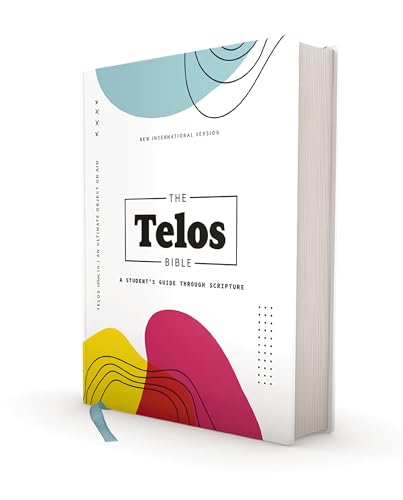 NIV, The Telos Bible, Hardcover, Comfort Print: A Student's Guide Through Scripture
