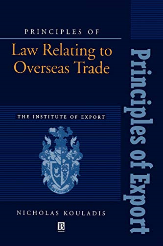 Principles Of Law Relating To Overseas Trade