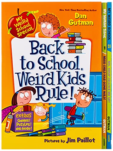 My Weird School Back to School 3-Book Box Set: Books 1-3 (My Weird School)
