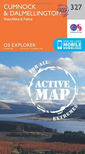 OS Explorer Map Active (327) Cumnock and Dalmellington (OS Explorer Active Map)