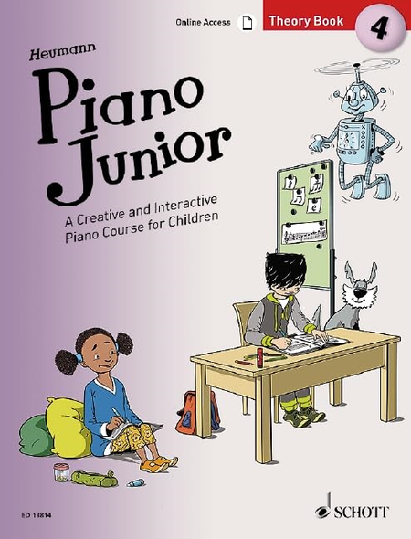 Piano Junior. Theory Book 4