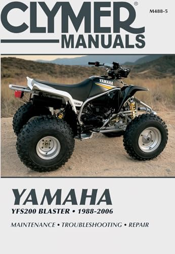 Yamaha Yfs200 Blaster, 1988-2006: Maintenance * Troubleshooting * Repair (Clymer Powersport)