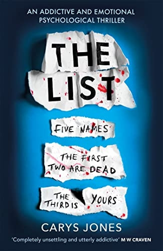The List: 'A terrifyingly twisted and devious story; a sadistic game of cat and mouse'