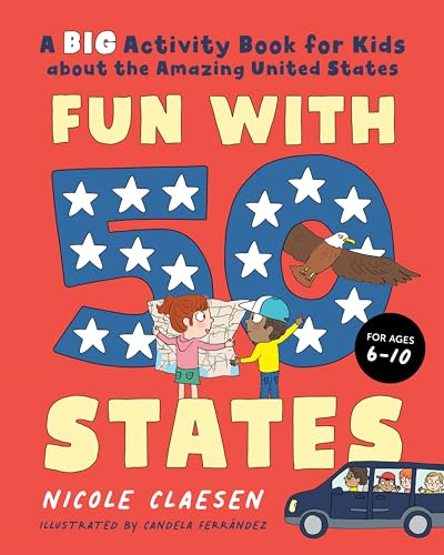 Fun with 50 States: A Big Activiry Book for Kids About the Amazing United States