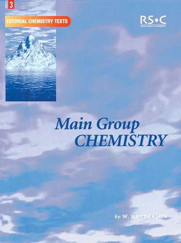 Main Group Chemistry (Tutorial Chemistry Texts)