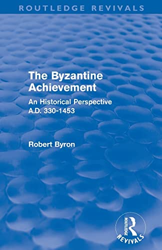 The Byzantine Achievement
