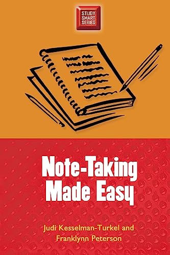 Note-Taking Made Easy (Study Smart)