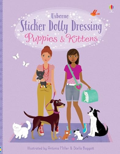 Sticker Dolly Dressing Puppies and Kittens (Sticker Dolly Dressing)
