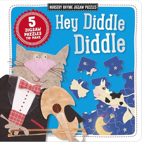 Hey Diddle Diddle: Kate Toms Jigsaw Book [Board book]