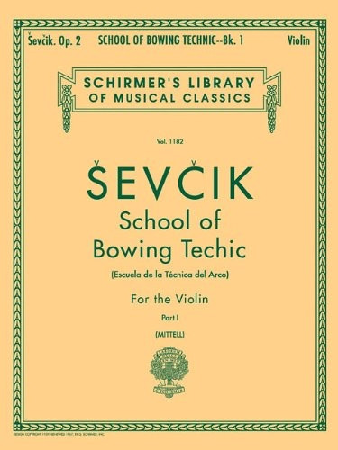 School of Bowing Technics, Op. 2 - Book 1: Violin Method