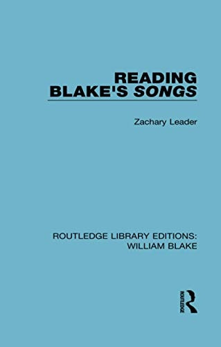 Reading Blake's Songs