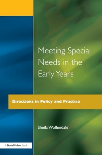 Meeting Special Needs in the Early Years